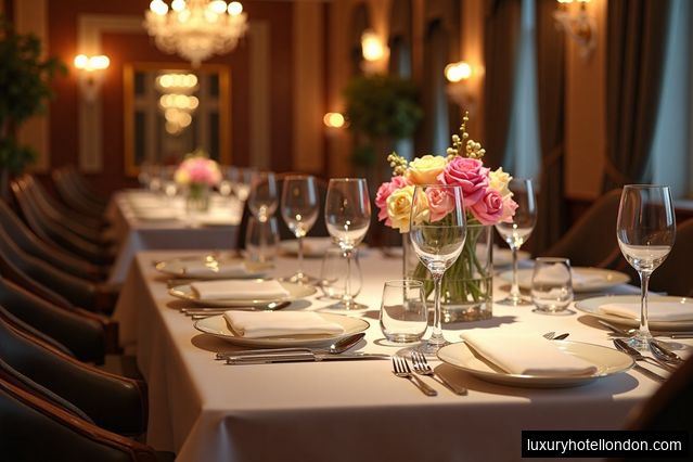 Indulgent Dining Experiences in London's Finest Luxury Hotel
